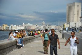Havana's El Malecon today.